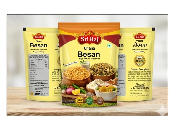Sri raj premium besan 250g