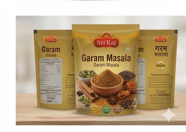 Sri raj aromatic garam masala 250g